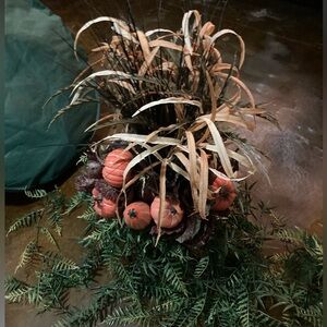 Set of 2 Fall New arrangements from Grandinroad to be placed outdoor in urns.